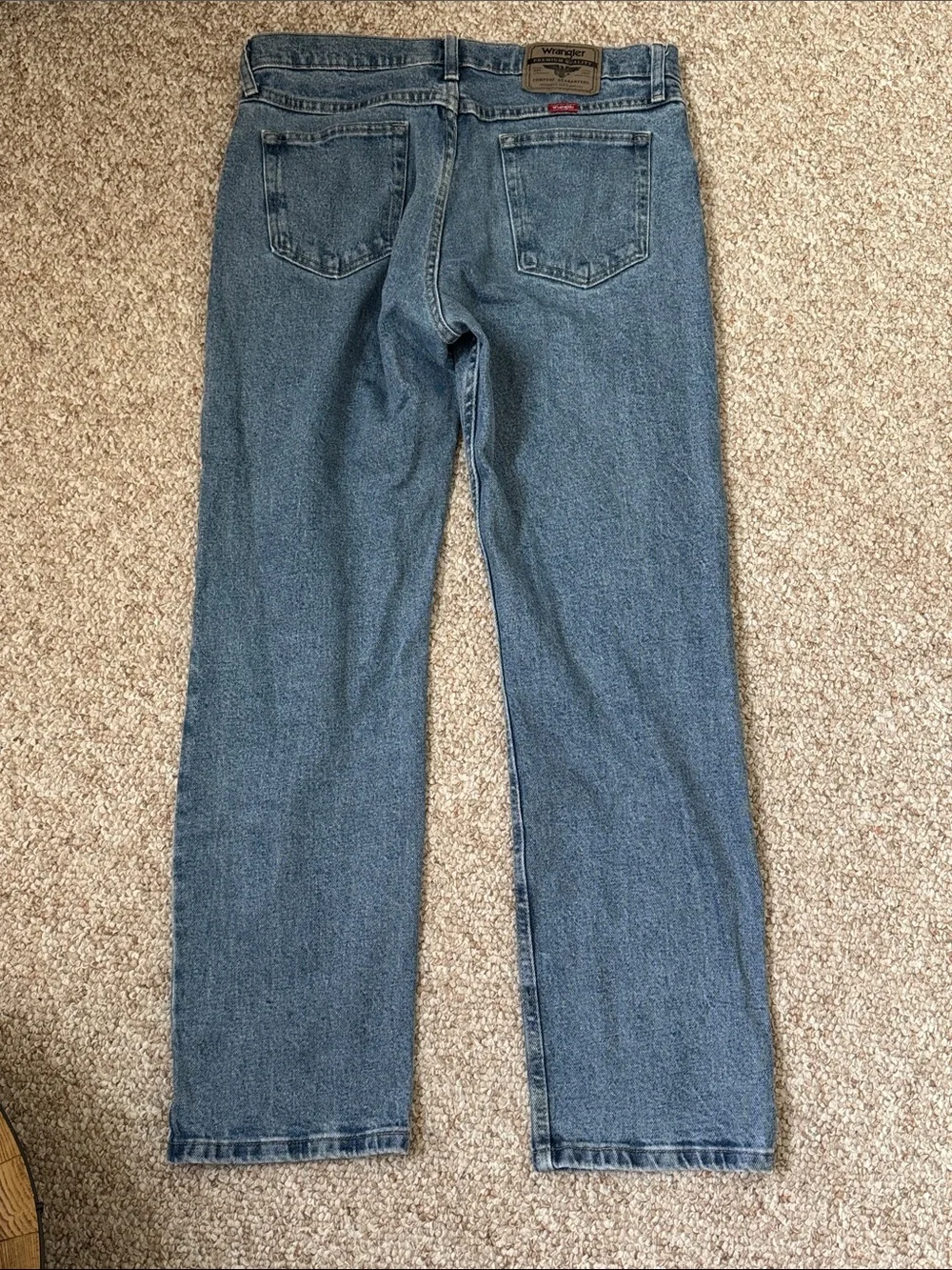 Wrangler Men’s Straight Fit Blue Jeans 32x30